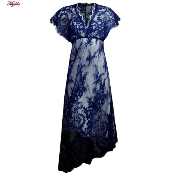 لباس خواب زنانه مدل 5245-1908 رنگ سرمه ای لباس خواب زنانه مدل 5245-1908 رنگ سرمه ای