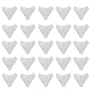 شورت زنانه مدل یک بار مصرف دلفین بسته 25 عددی