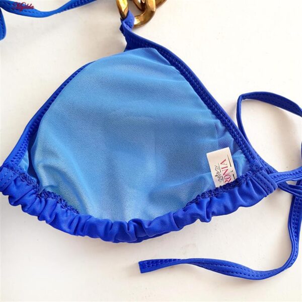 مایو دو تکه زنانه رونیا مدل 5237-10-02 رنگ آبی