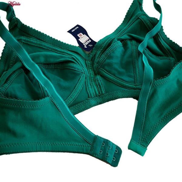 سوتین بدون فنر زنانه پانیذ مدل 66321 رنگ سبزآبی