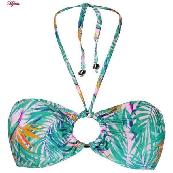 مایو زنانه ماییلدا مدل دو تکه کد 3686-981 رنگ سبزآبی