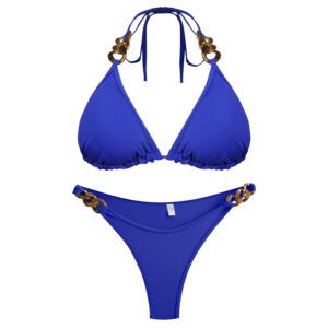 مایو دو تکه زنانه رونیا مدل 5237-10-02 رنگ آبی