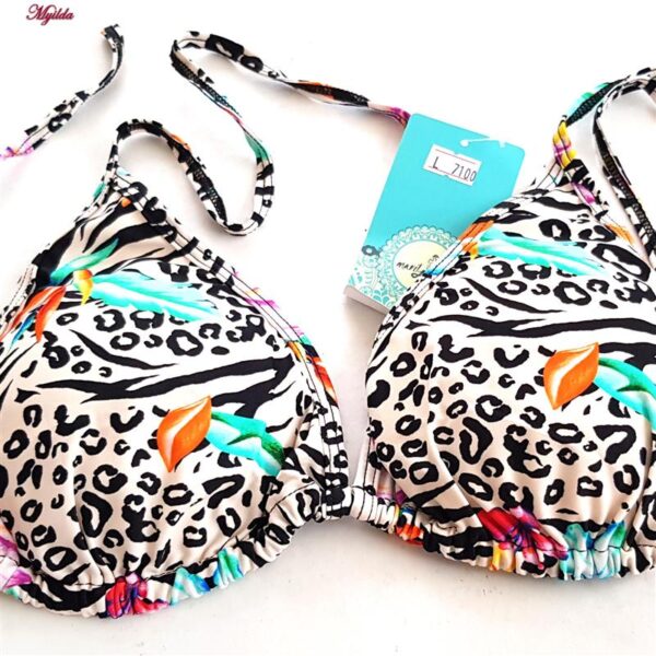 مایو زنانه ماریلین مدل پلنگی پددار کد 3686-7100