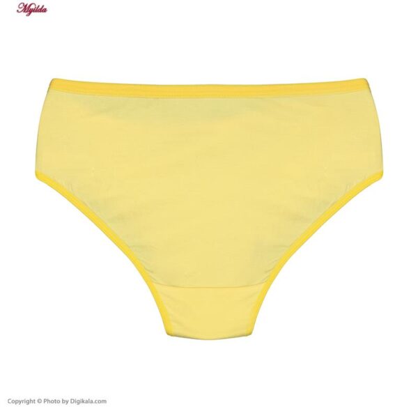 شورت زنانه برهان تن پوش مدل اسلیپ کد 5-03 رنگ زرد
