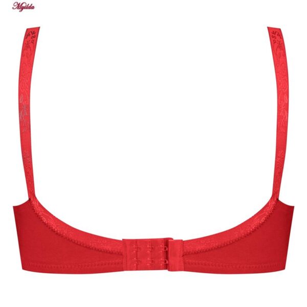 سوتین بدون فنر زنانه پانیذ مدل 66321 رنگ قرمز