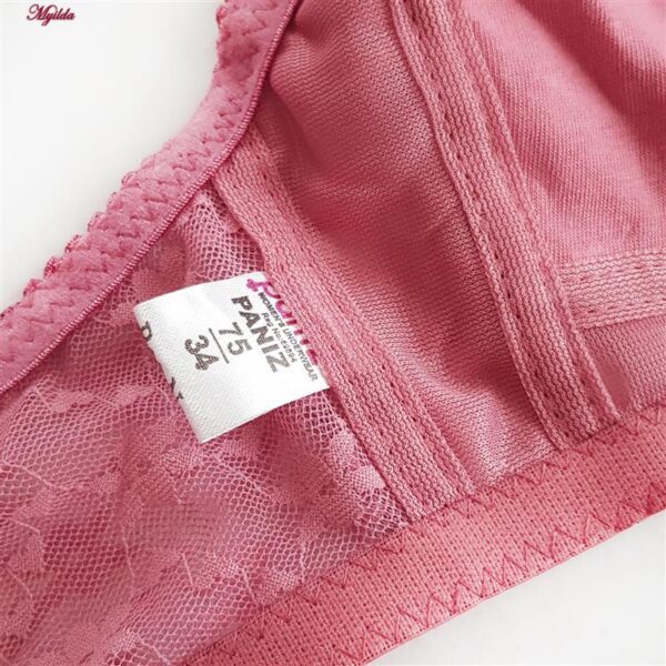 سوتین بدون فنر زنانه پانیذ کد 66500-NEW رنگ کالباسی