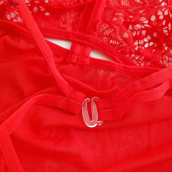 لباس خواب زنانه مدل 5241-2222 رنگ قرمز