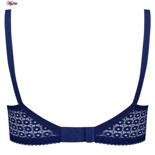 سوتین بدون فنر زنانه پانیذ کد 66500-NEW رنک سرمه ای