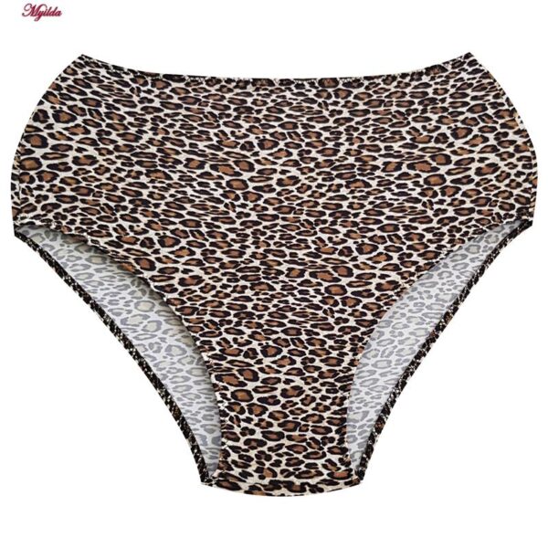 مایو زنانه فیتن فرخ زادی مدل پلنگی فنردار کد 5288-297-2