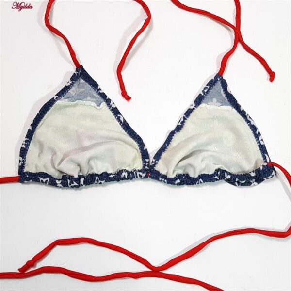 مایو زنانه ماییلدا مدل بدون فنر کد 3903-3 رنگ سرمه ای