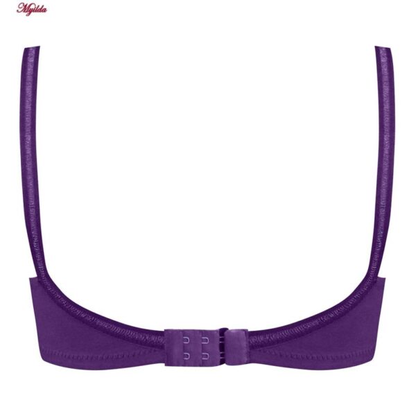 سوتین بدون فنر زنانه پانیذ کد 66321 رنگ بنفش