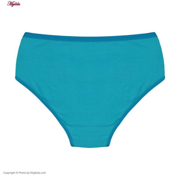 شورت زنانه برهان تن پوش مدل اسلیپ Jolo Papiun 03-3 رنگ آبی