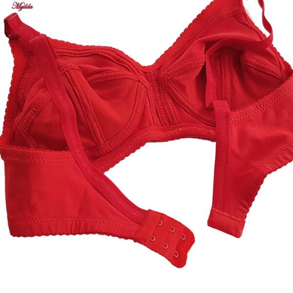 سوتین بدون فنر زنانه پانیذ مدل 66321 رنگ قرمز