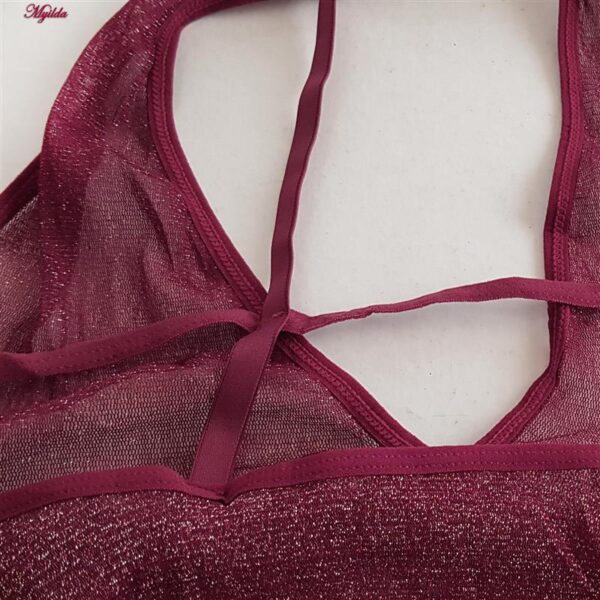 لباس خواب زنانه مدل 5244-2097 رنگ زرشکی لباس خواب زنانه مدل 5244-2097 رنگ زرشکی