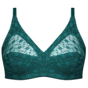 سوتین بدون فنر زنانه پانیذ کد 66500-NEW رنگ سبز کله غازی