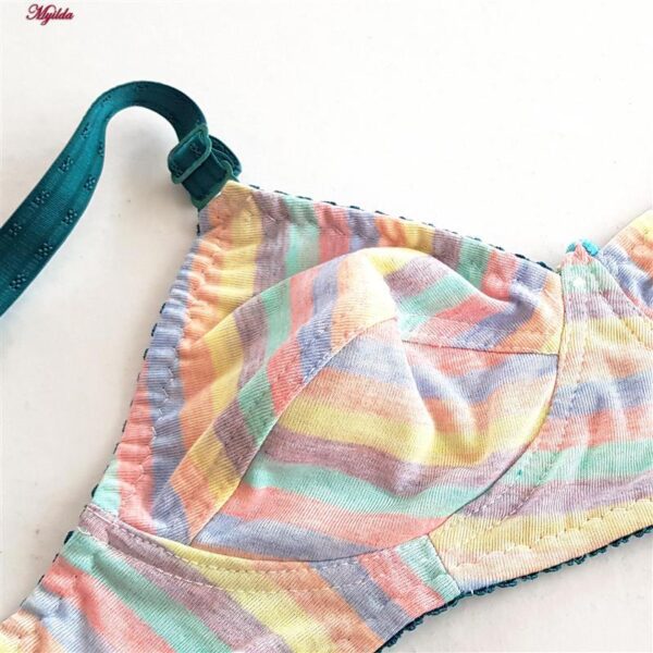 سوتین بدون فنر زنانه ماییلدا کد 4955-3 رنگ کله غازی