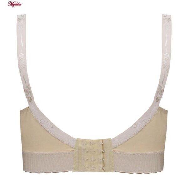 سوتین بدون فنر زنانه کارنا رز مدل کش دوبل کد 5284 رنگ کرم