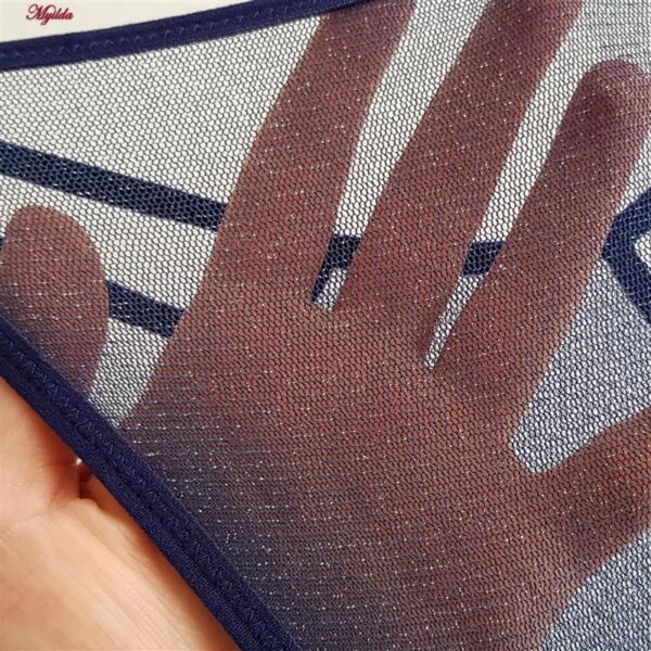 لباس خواب زنانه مدل 5244-2097 رنگ سرمه ای