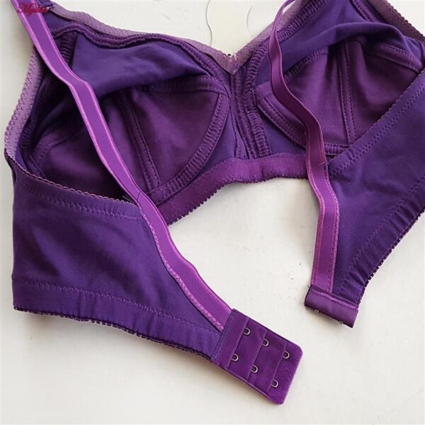 سوتین بدون فنر زنانه پانیذ کد 66321 رنگ بنفش