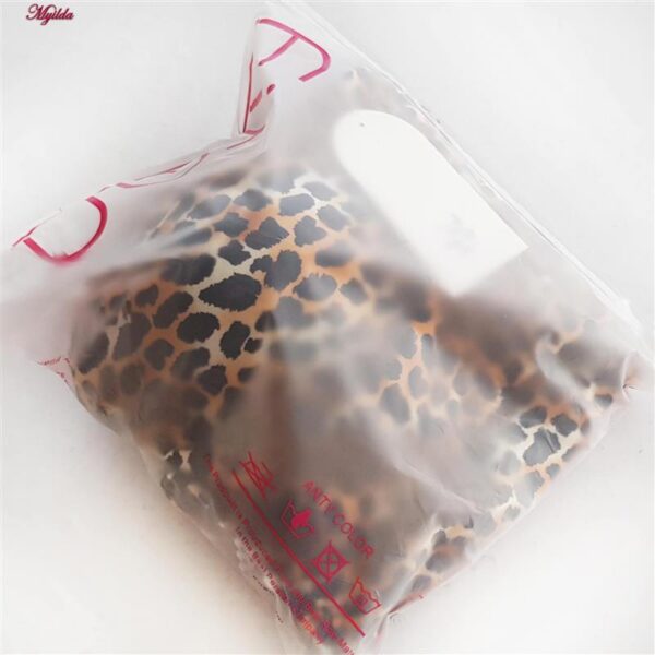 مایو دو تکه زنانه فیتن فرخ زادی مدل پلنگی فنردار کد 5288-297-1