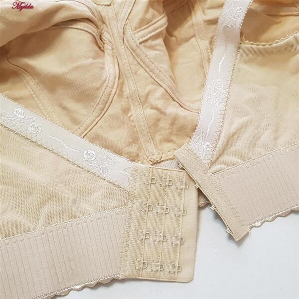 سوتین بدون فنر زنانه کارنا رز مدل کش دوبل کد 5284 رنگ کرم