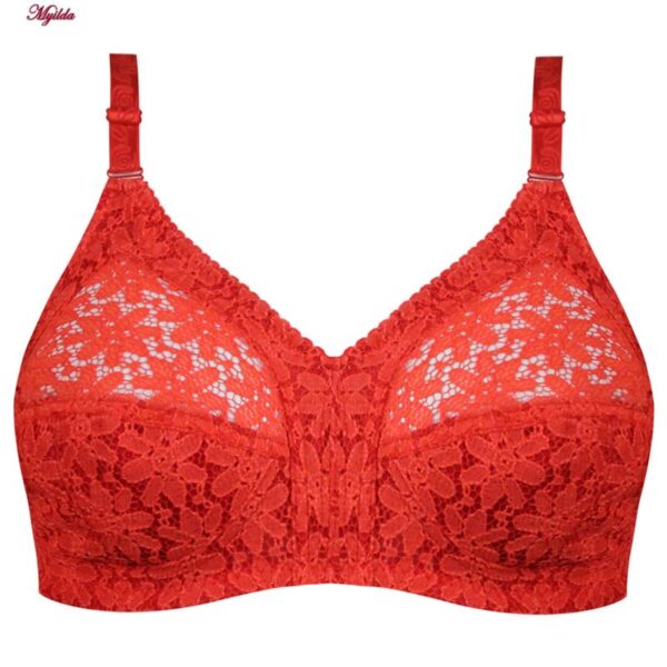 سوتین بدون فنر زنانه پانیذ کد 66500-NEW رنگ نارنجی