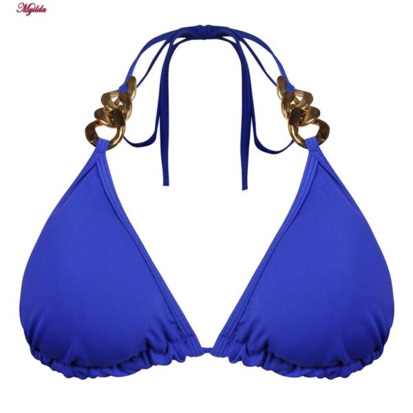 مایو دو تکه زنانه رونیا مدل 5237-10-02 رنگ آبی