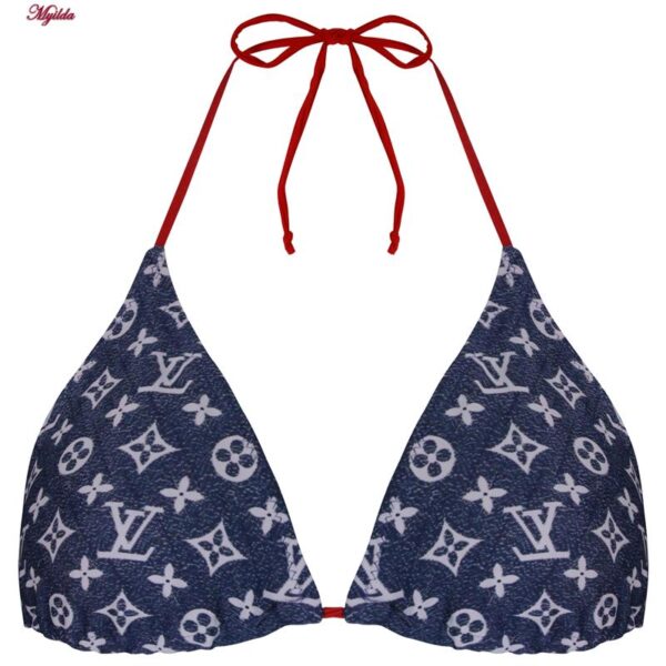 مایو زنانه ماییلدا مدل بدون فنر کد 3903-3 رنگ سرمه ای