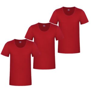 زیرپوش آستین دار مردانه برهان تن پوش مدل 2-02 بسته 3 عددی