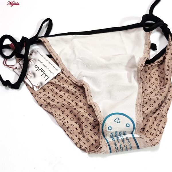 مایو زنانه ماییلدا مدل بدون فنر کد 3903-3 رنگ قهوه ای