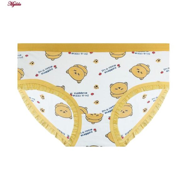 شورت زنانه مدل نخی وارداتی طرح عروسکی کد 202011 بسته 5 عددی