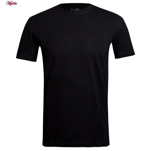 تی‌شرت آستین کوتاه مردانه مدل پنبه ای کد 5318-T-MM رنگ مشکی