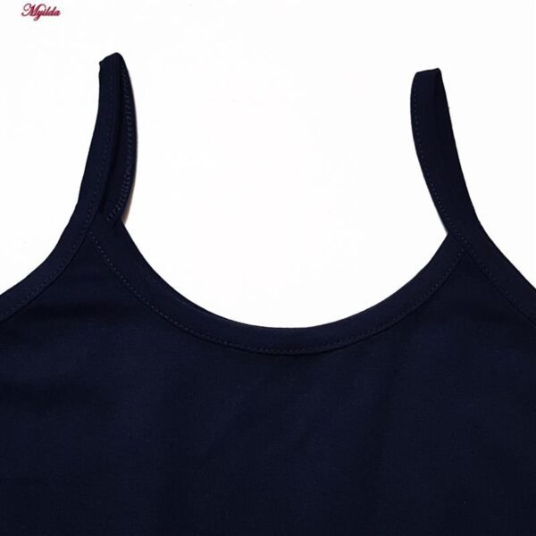 تاپ راحتی زنانه ماییلدا مدل پنبه ای کد 5313 رنگ سرمه ای