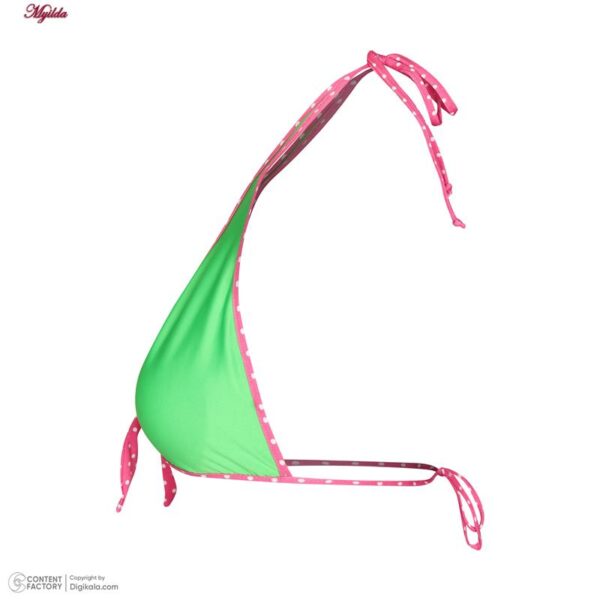 ست 2 تکه مایو دخترانه مدل 11002 رنگ سبز