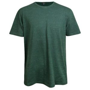 تی‌شرت آستین کوتاه مردانه مدل نیکریس پنبه ای کد 5315-S-NR.R رنگ سبز تیره