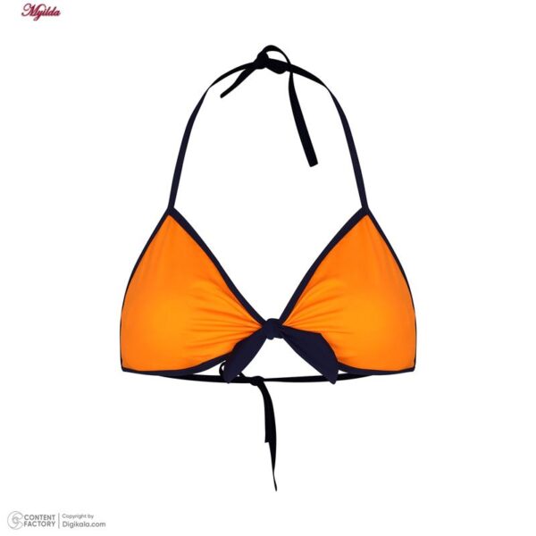 ست 2 تکه مایو دخترانه مدل 11014 رنگ نارنجی