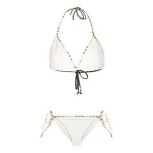 ست 2 تکه مایو دخترانه مدل 11021 رنگ سفید