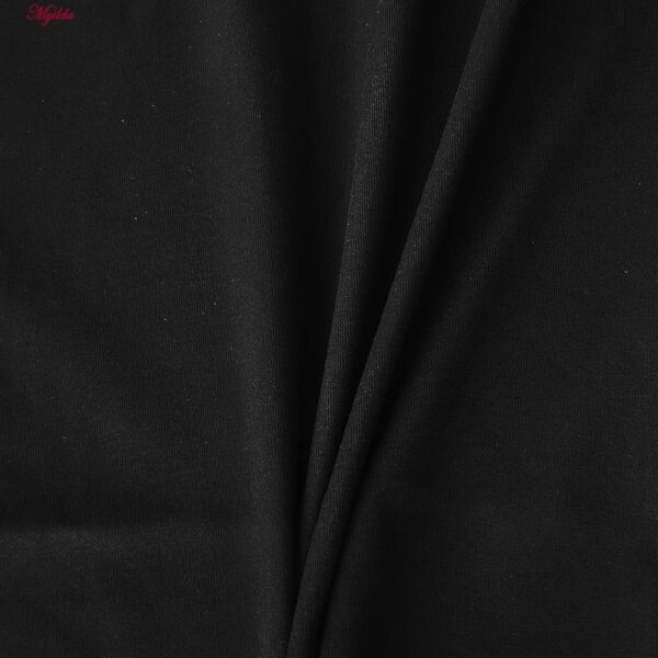 تی‌شرت آستین کوتاه مردانه نیکریس مدل پنبه ای کد 5316-H-NR&R رنگ مشکی