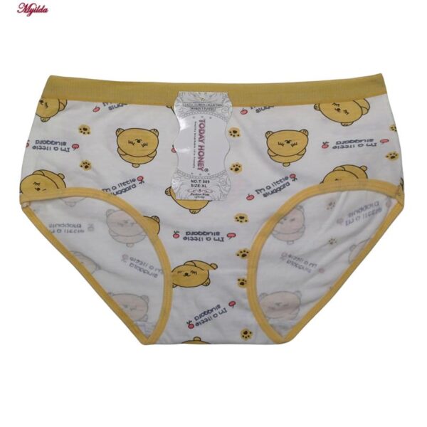 شورت زنانه مدل نخی طرح عروسکی relax بسته 5 عددی