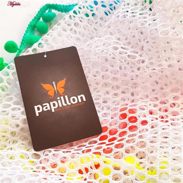 رویه مایو زنانه پاپیلون مدل زنبوری هفت رنگ کد 5275-1121 رنگ سفید