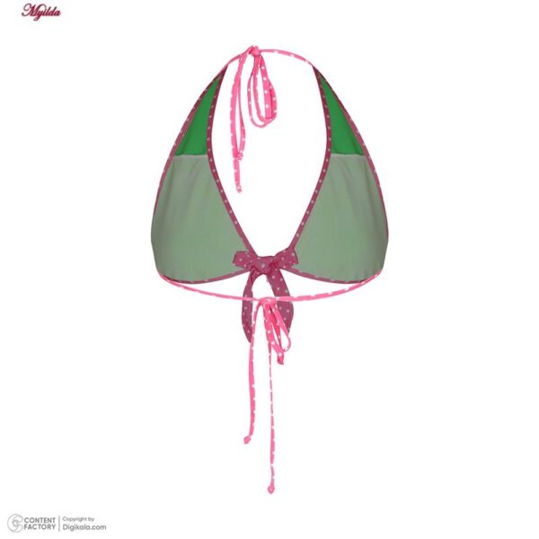 ست 2 تکه مایو دخترانه مدل 11002 رنگ سبز