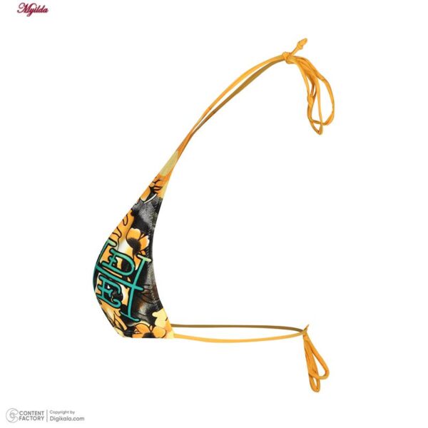 ست 2 تکه مایو دخترانه مدل 11019 رنگ زرد