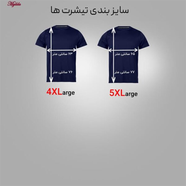 تی‌شرت آستین کوتاه مردانه مدل NC1-23-03 رنگ سرمه‌ای