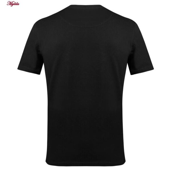 تی‌شرت آستین کوتاه مردانه مدل پنبه ای کد 5318-T-MM رنگ مشکی