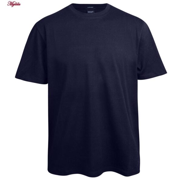 تی‌شرت آستین کوتاه مردانه مدل پنبه ای کد 5316-H-NR رنگ سرمه ای