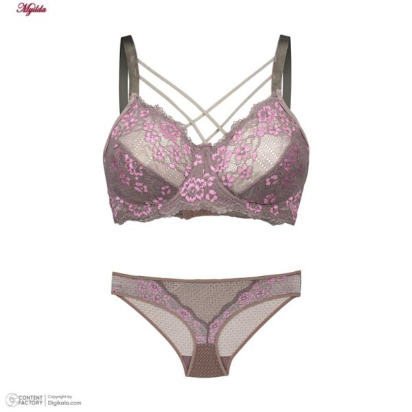 ست شورت و سوتین زنانه کارنا رز مدل 100675