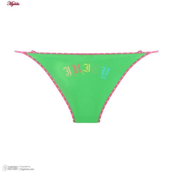 ست 2 تکه مایو دخترانه مدل 11002 رنگ سبز