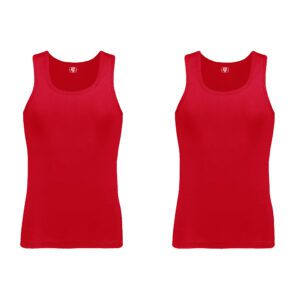 زیرپوش رکابی مردانه برهان تن پوش مدل 2-01 بسته 2 عددی