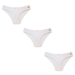 شورت زنانه فیتن فرخ زادی مدل پنبه ای کد 5177-7-3 بسته 3 عددی