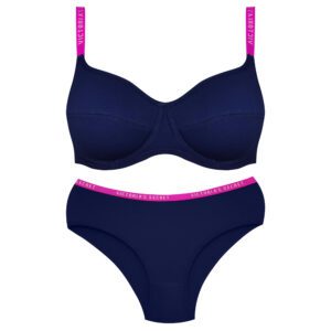 ست شورت و سوتین زنانه میسا مدل 5310-9025 رنگ سرمه ای